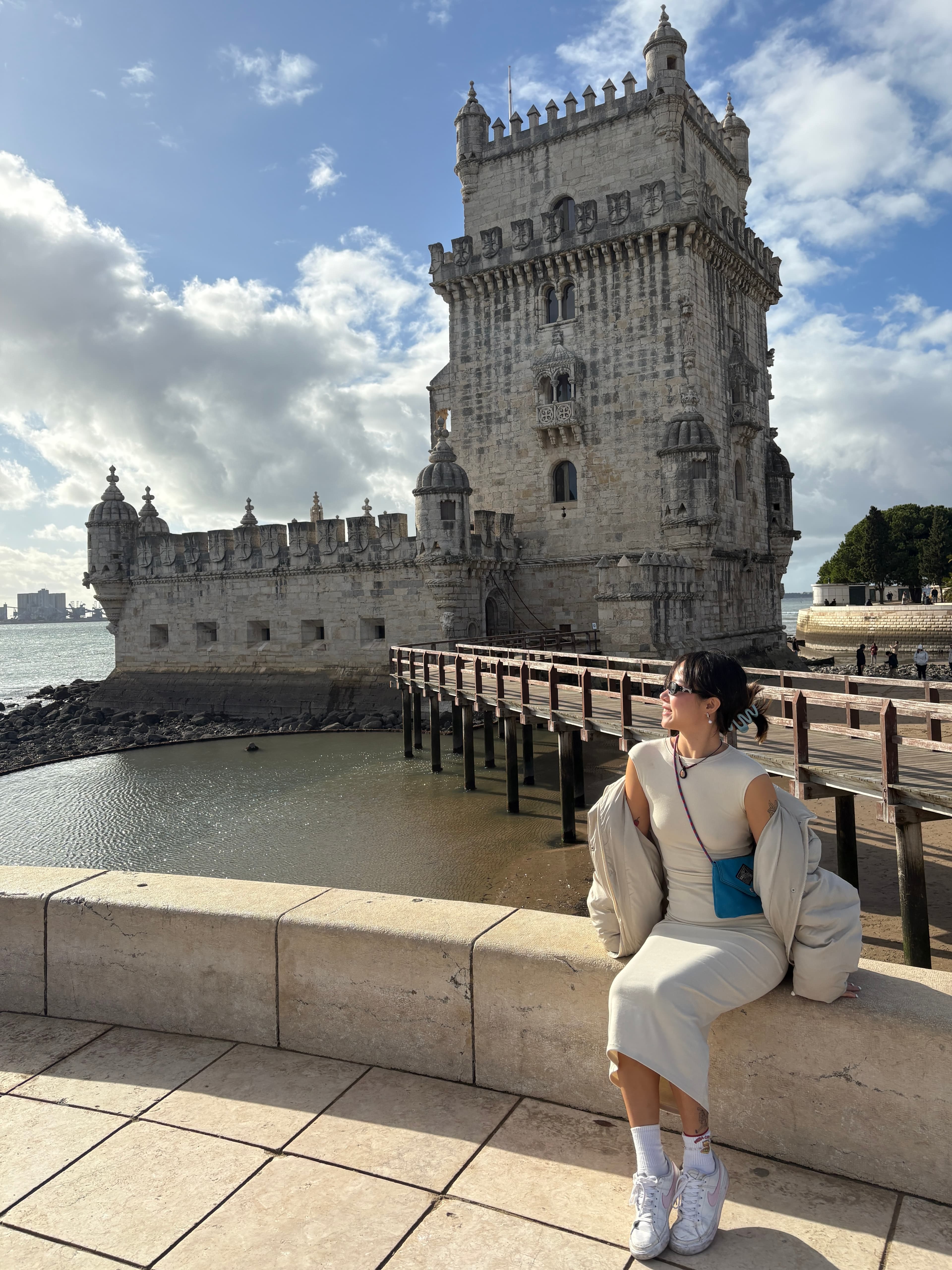 Chestnut at Belém Tower in Lisbon